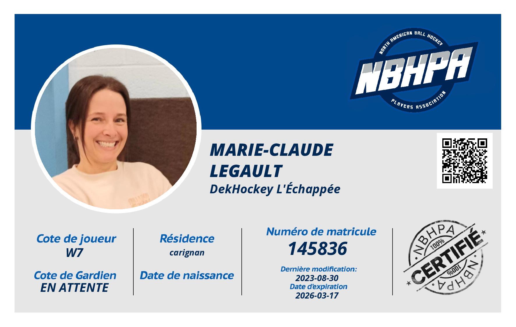 Marie-Claude Legault