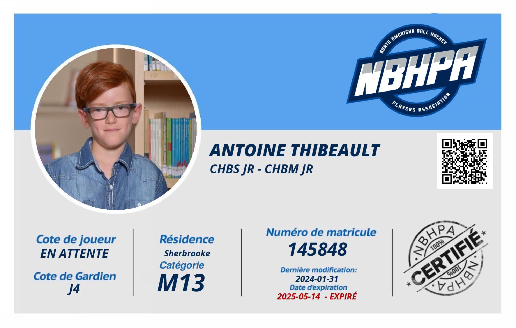 Antoine Thibeault
