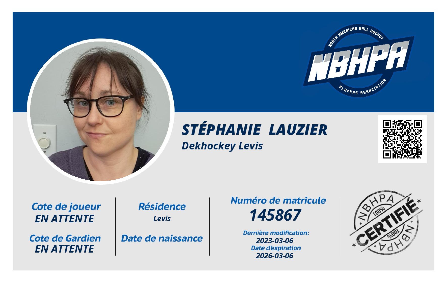 Stéphanie  Lauzier