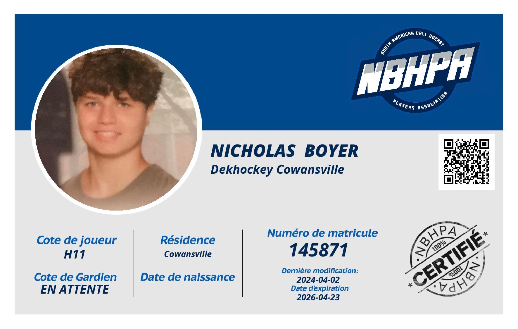 Nicholas  Boyer
