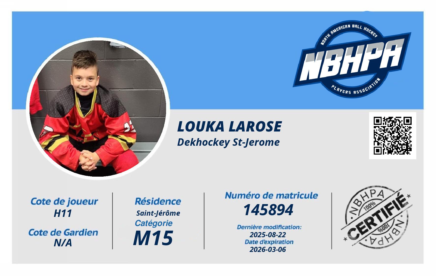 Louka Larose