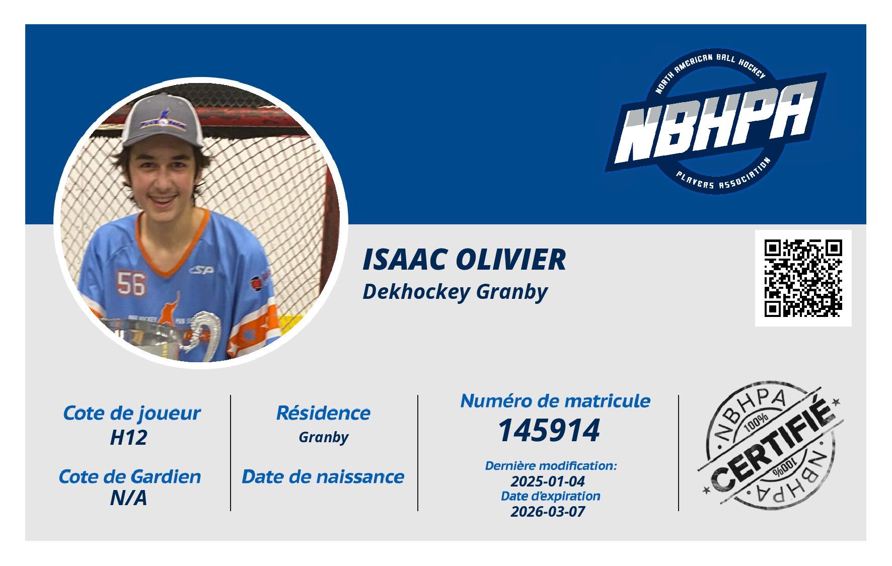 Isaac Olivier