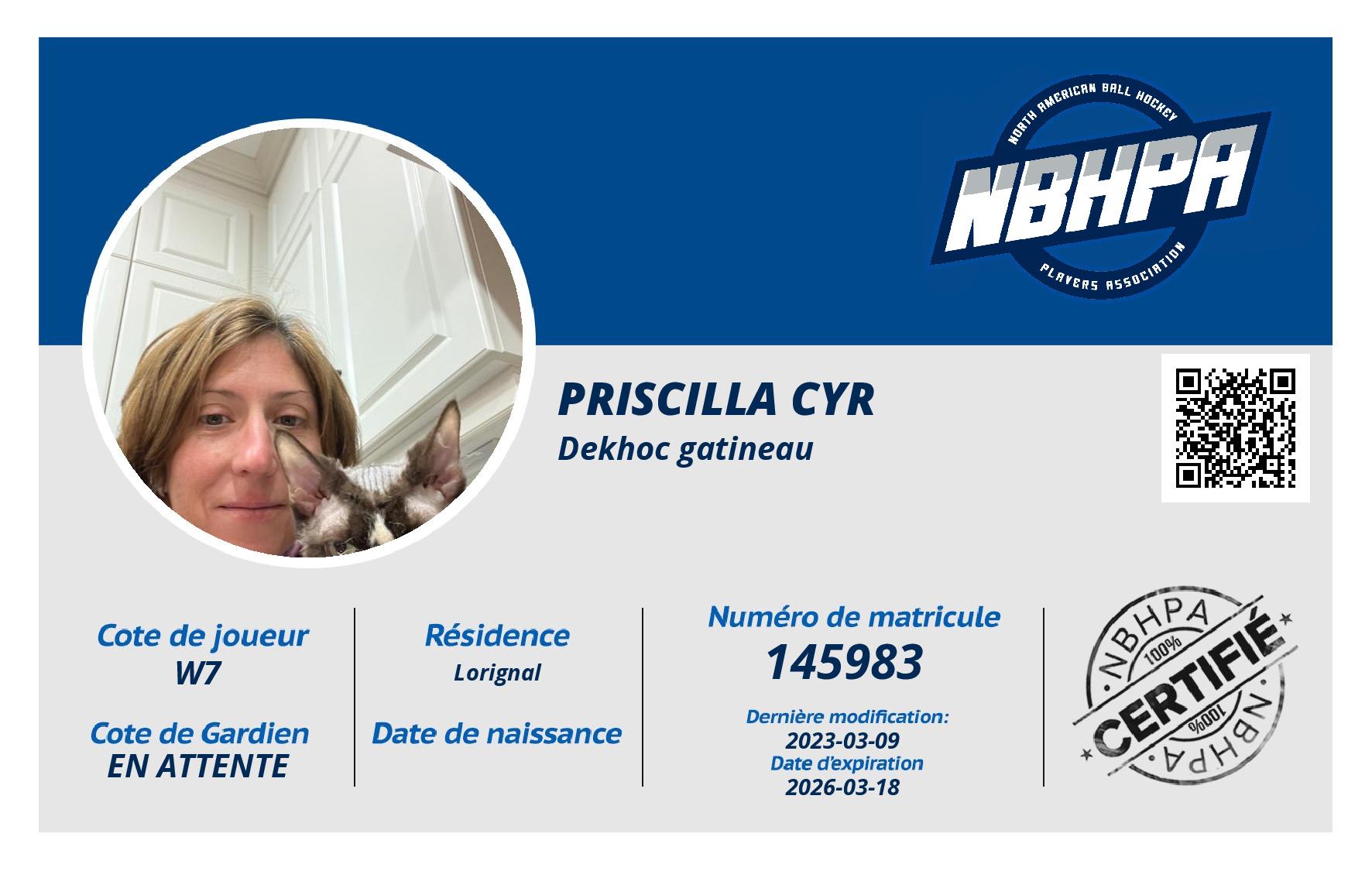 Priscilla Cyr
