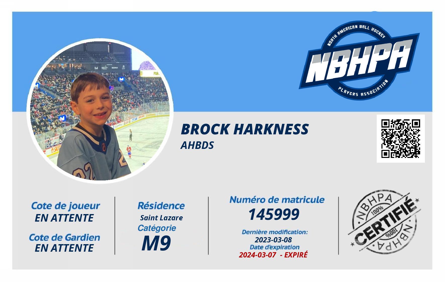 Brock Harkness