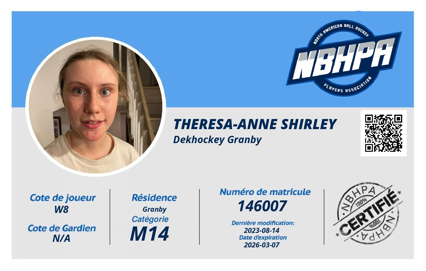 Theresa-Anne Shirley