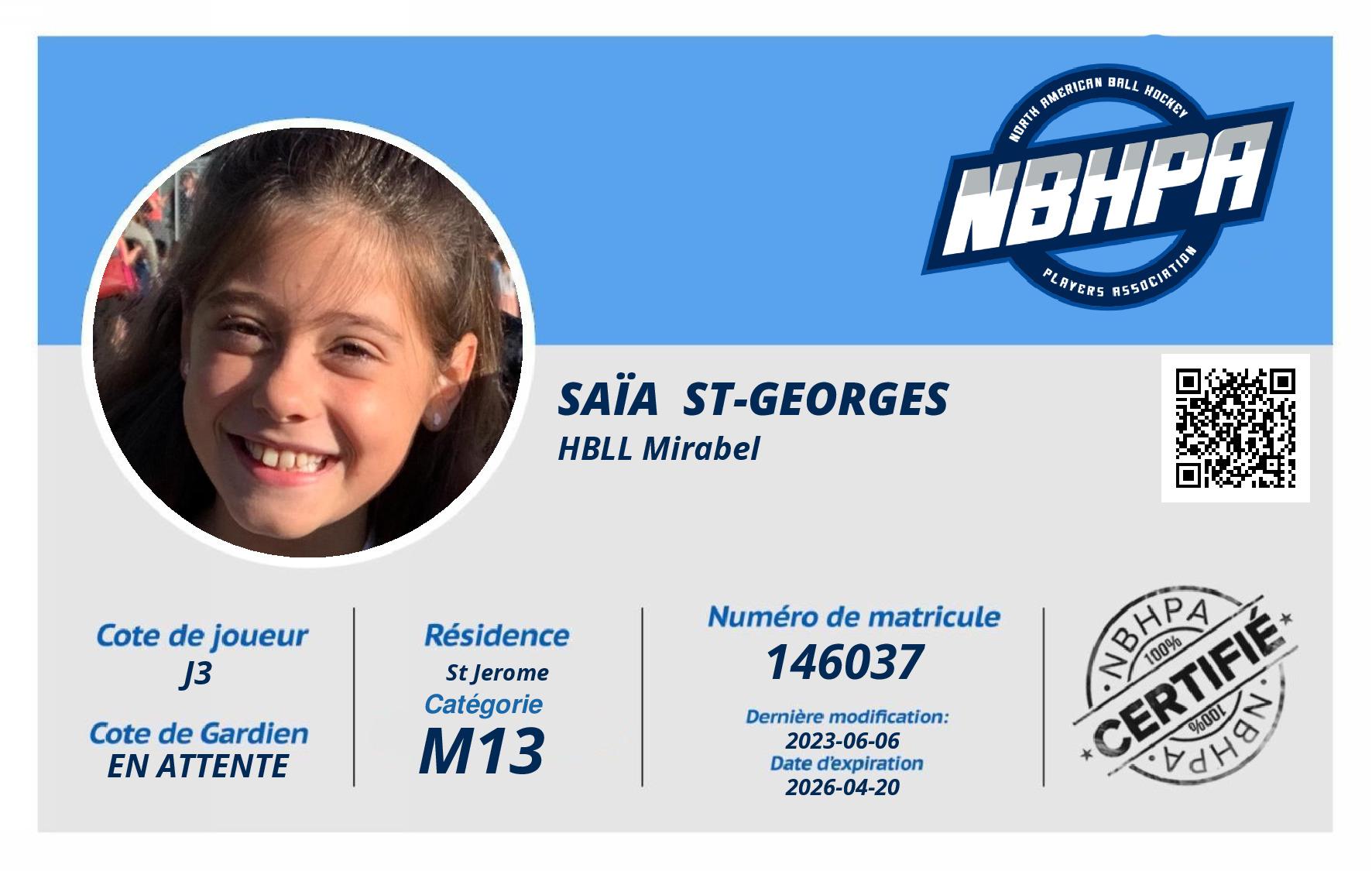 Saïa  St-Georges 