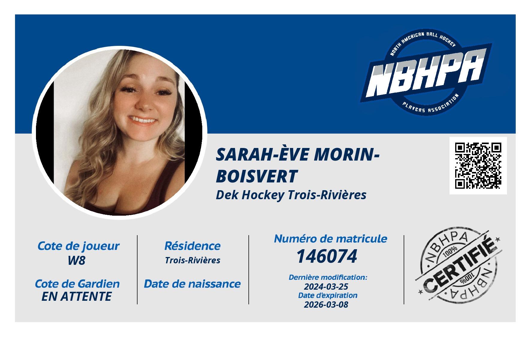 Sarah-Ève Morin-Boisvert