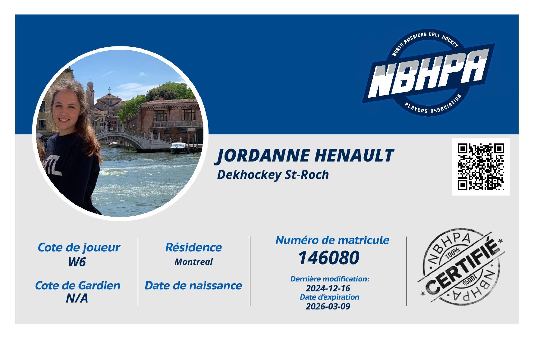 Jordanne Henault