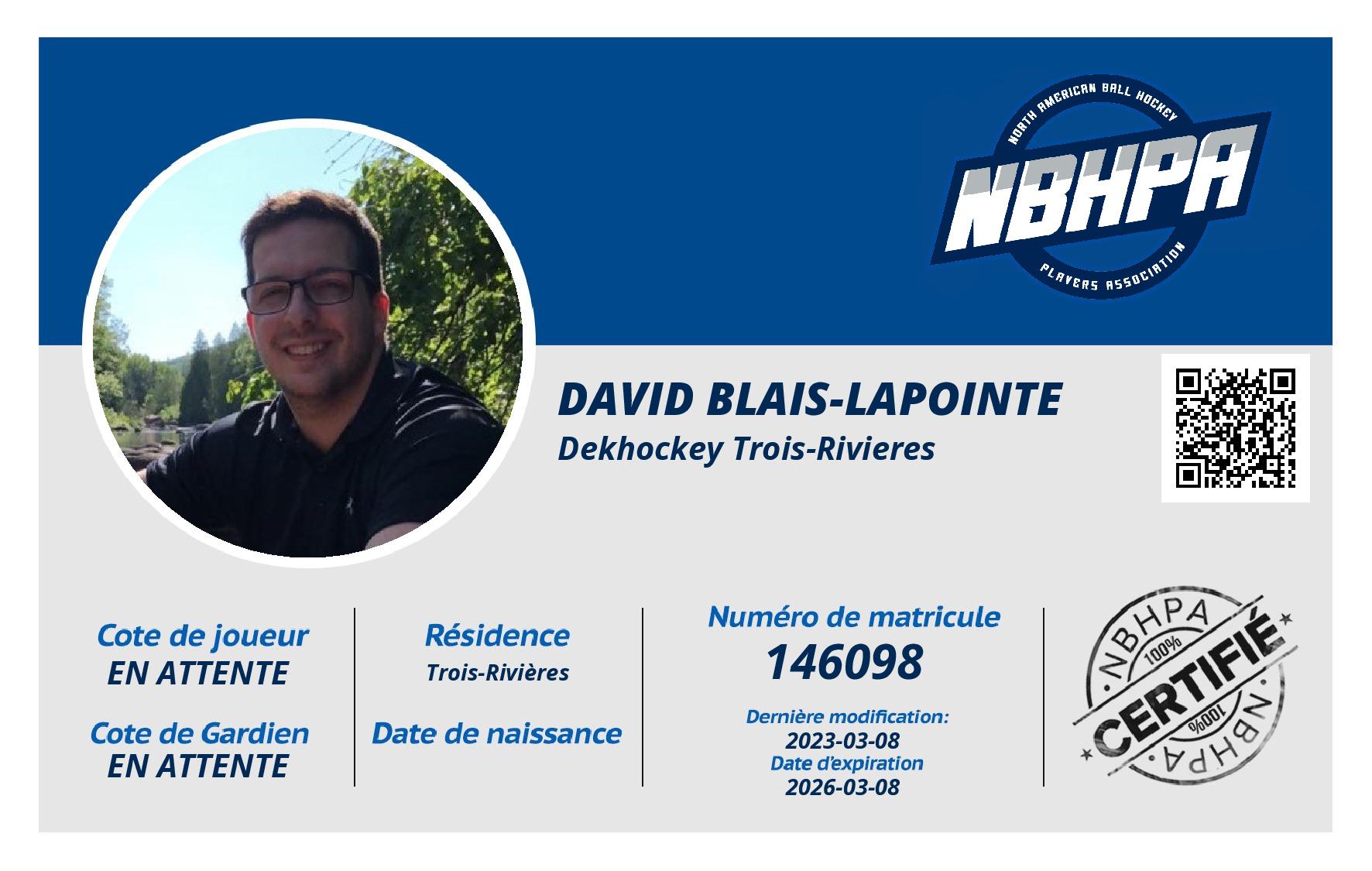 David Blais-Lapointe