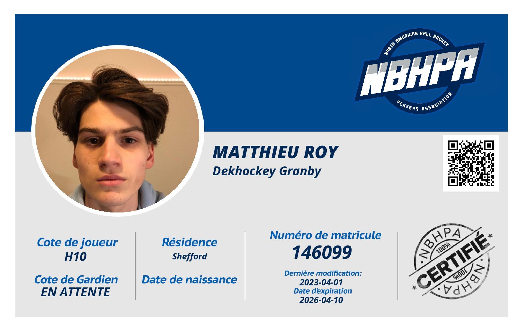 Matthieu Roy