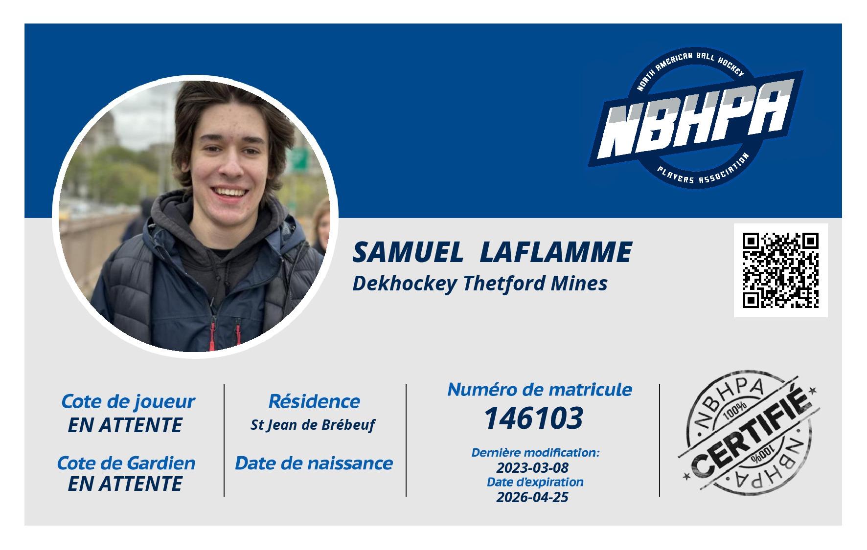 Samuel  Laflamme 