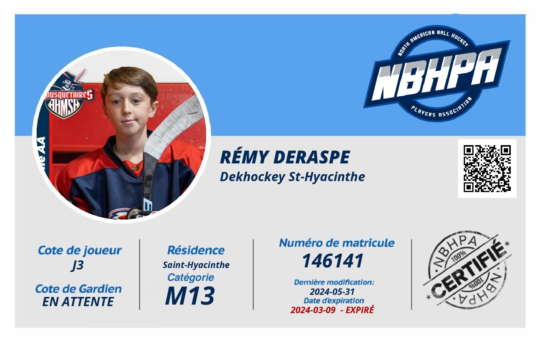 Rémy Deraspe