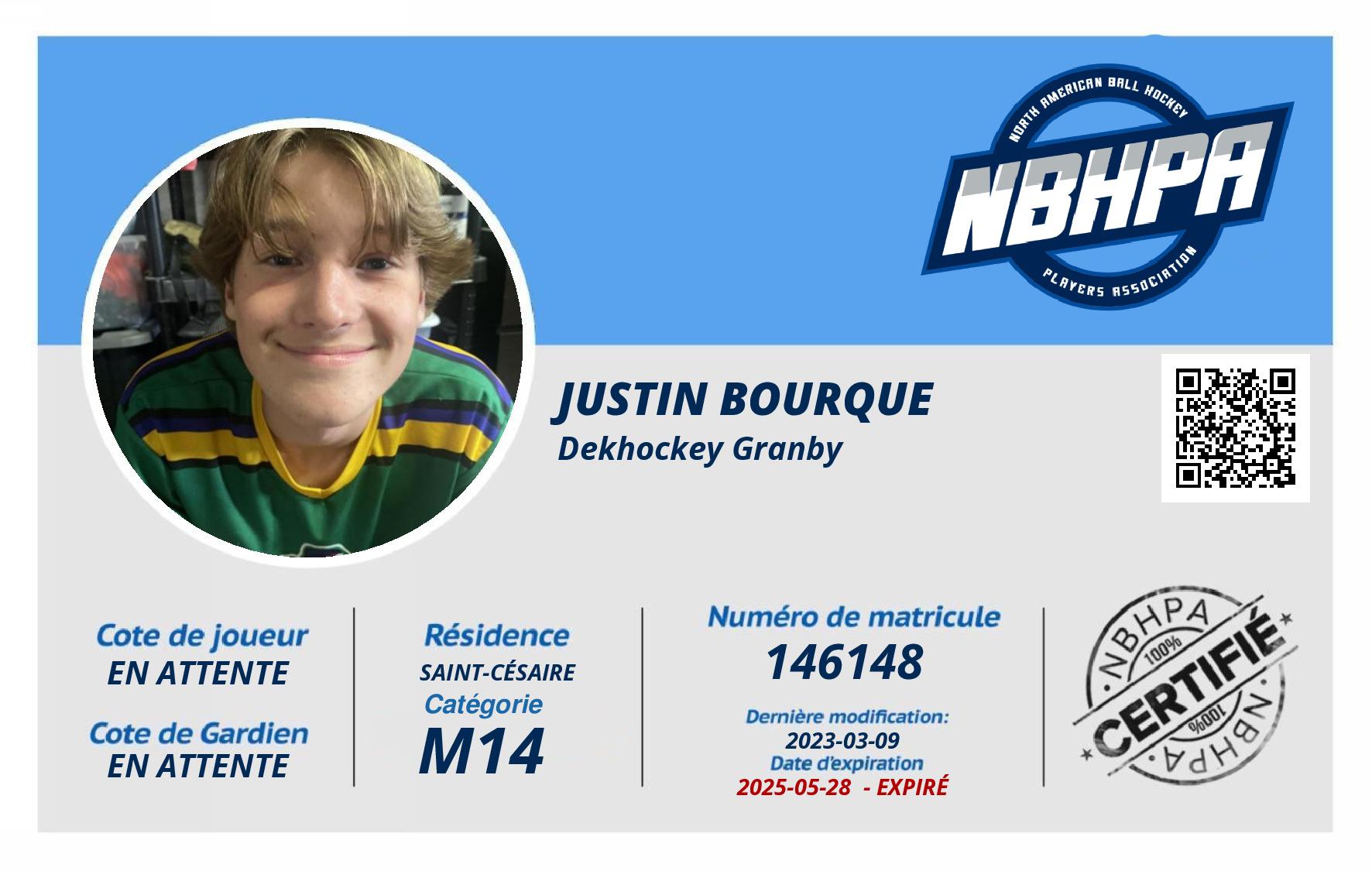 Justin Bourque