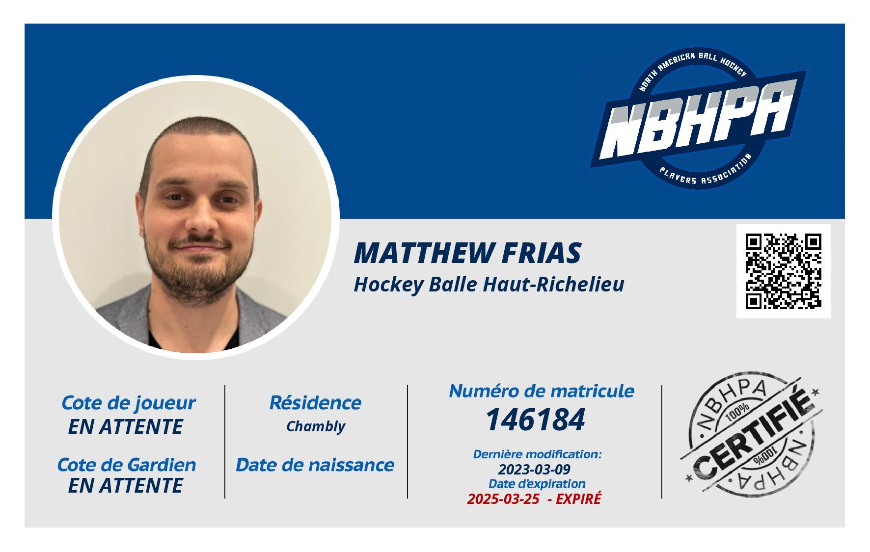 Matthew Frias