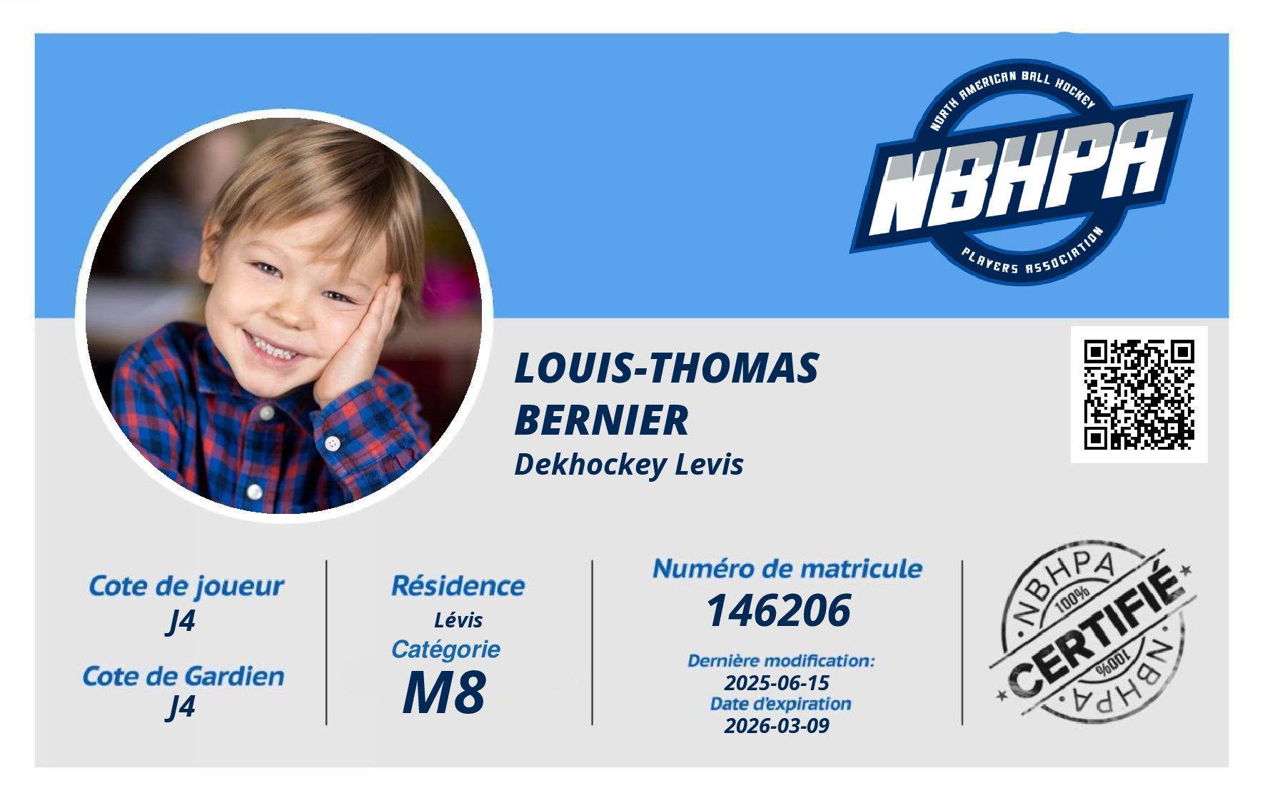 Louis-Thomas Bernier 