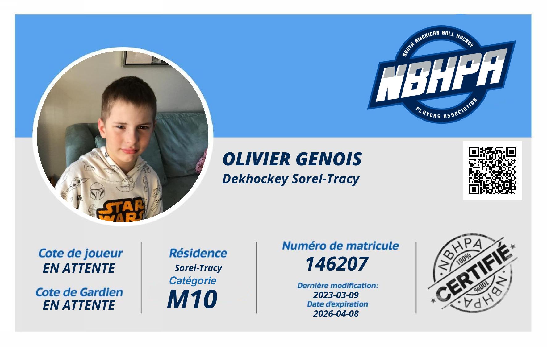 Olivier Genois