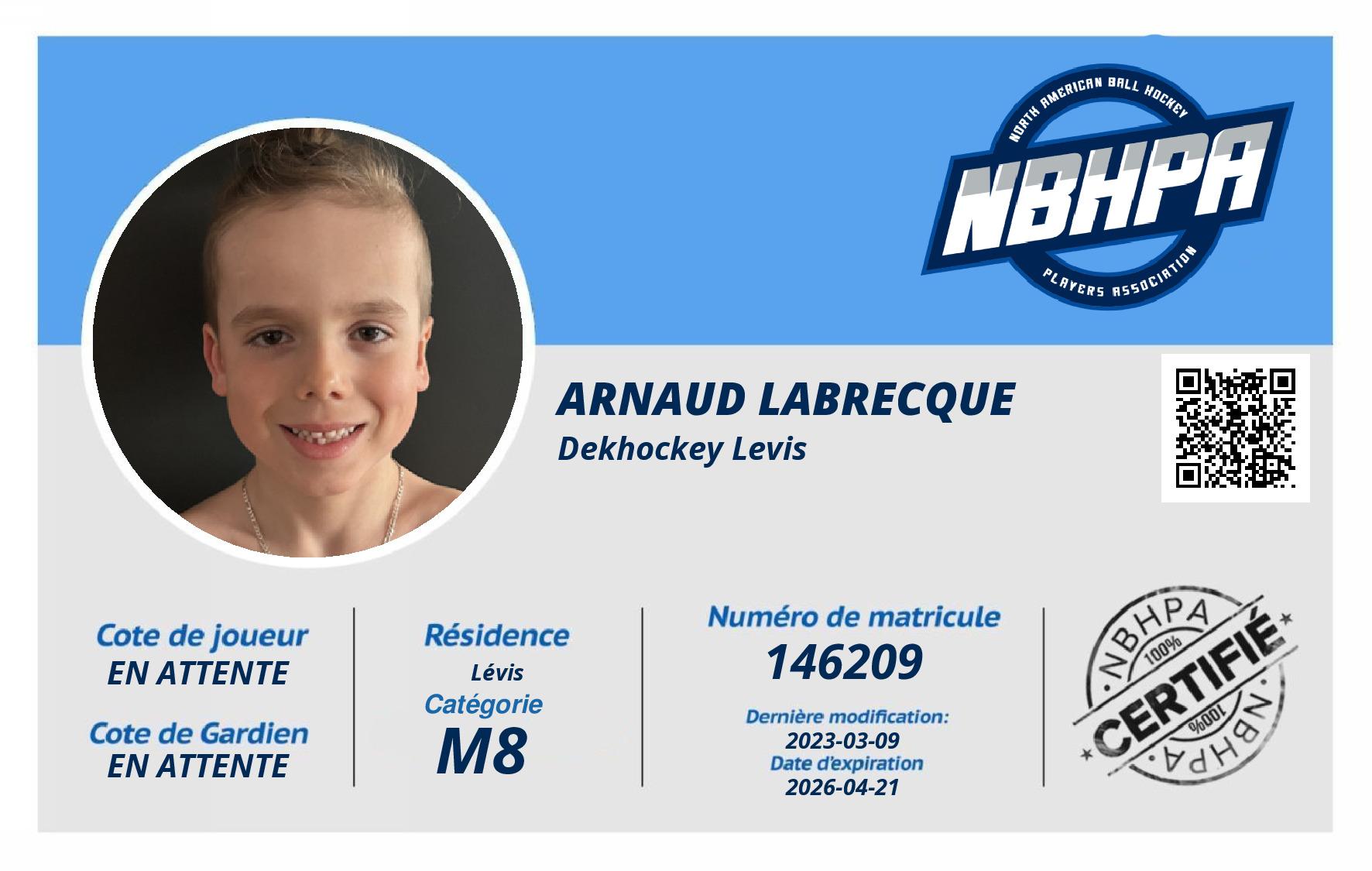 Arnaud Labrecque