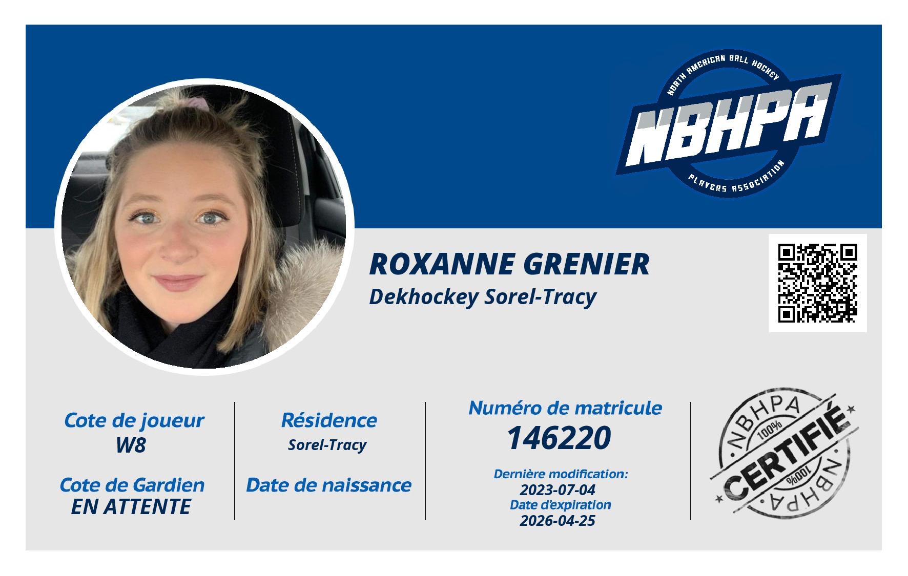 Roxanne Grenier