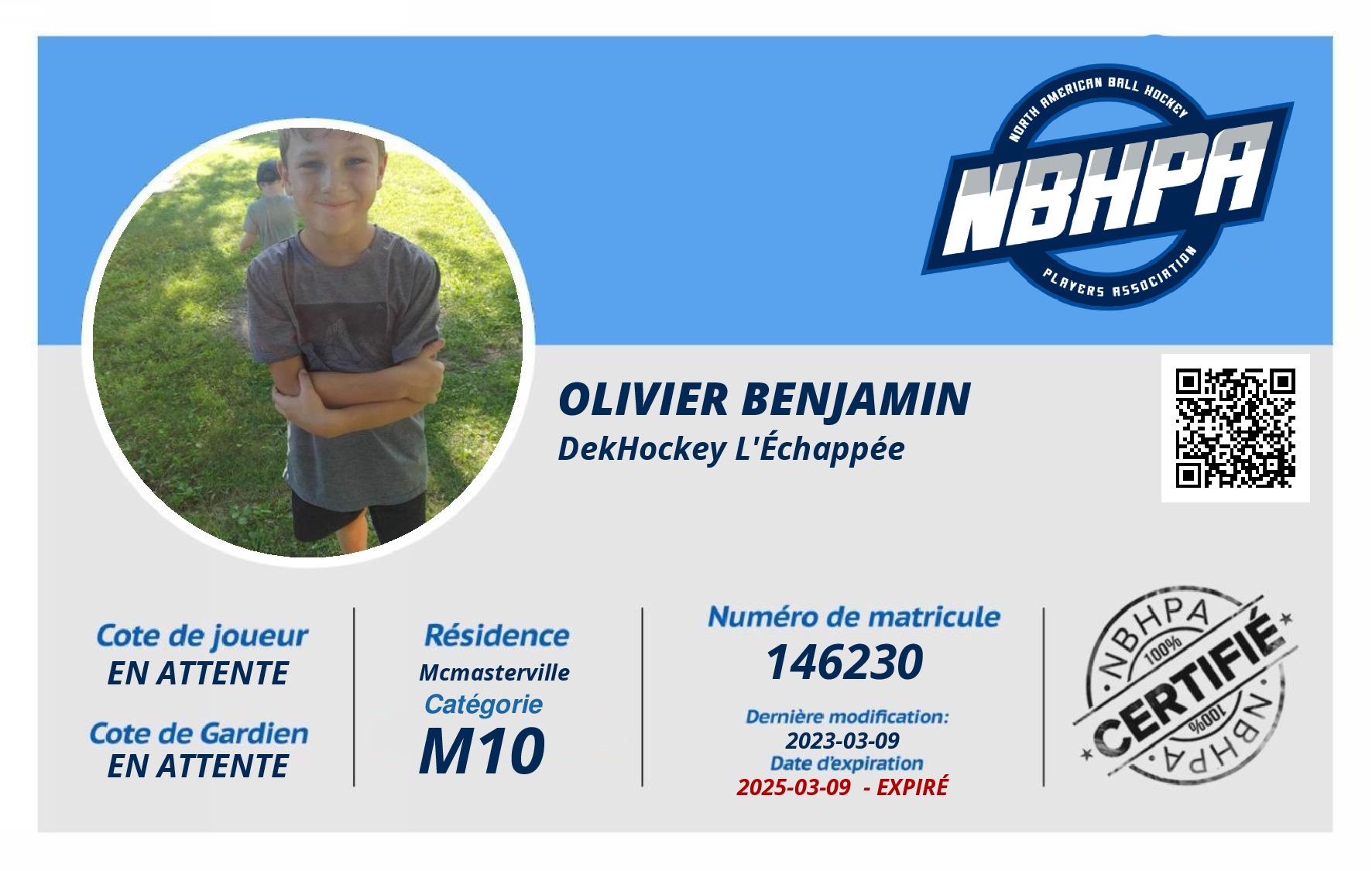 Olivier Benjamin