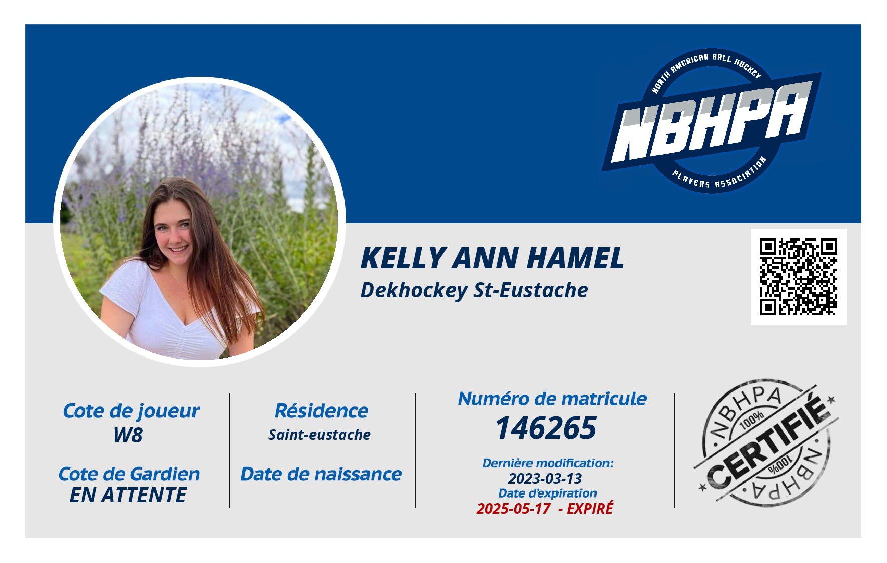 Kelly Ann Hamel