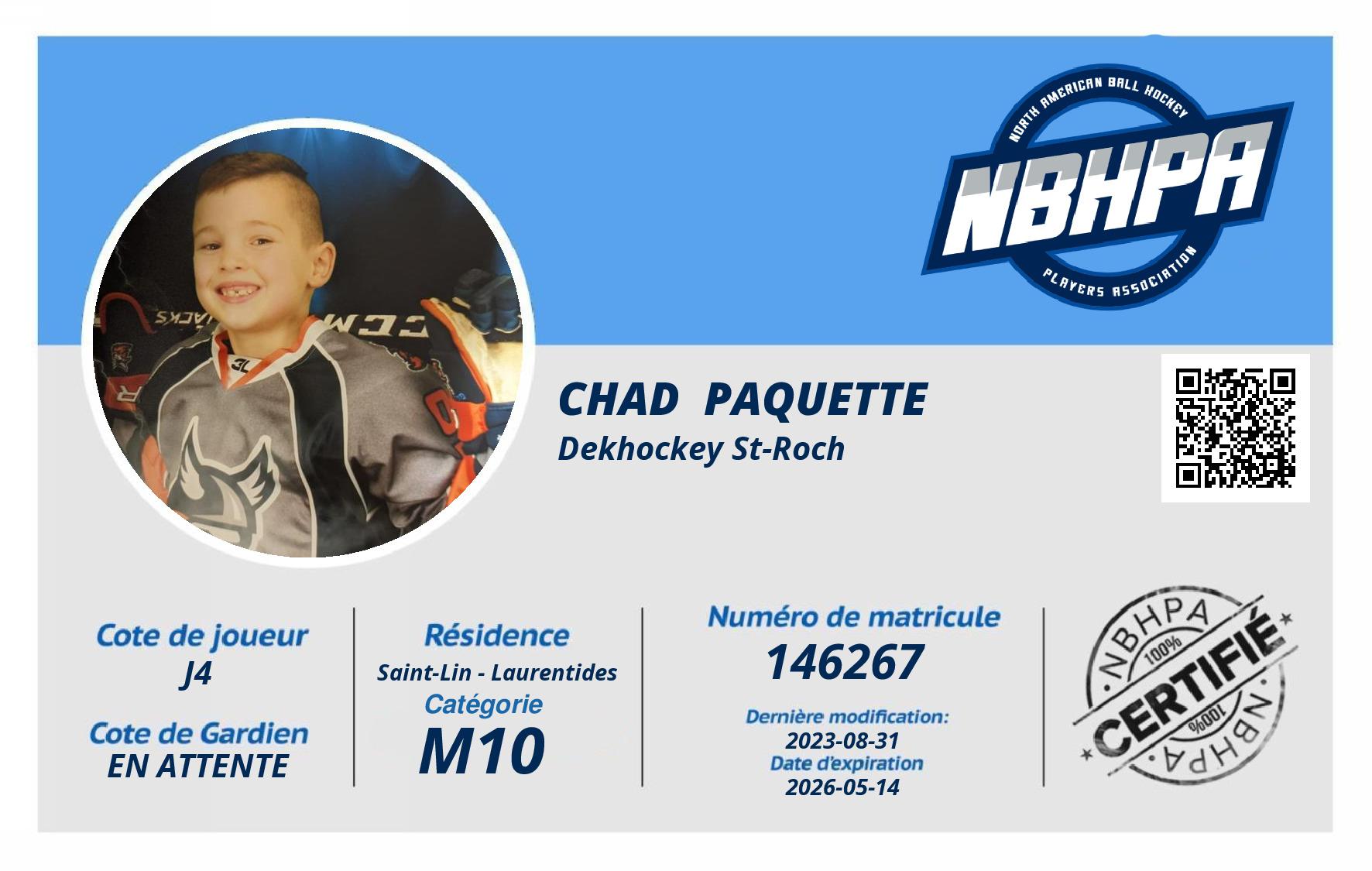 Chad  Paquette