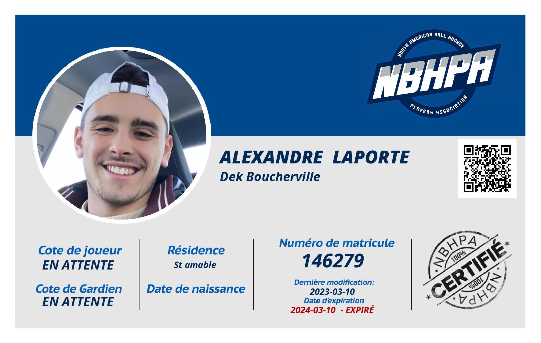Alexandre  Laporte 