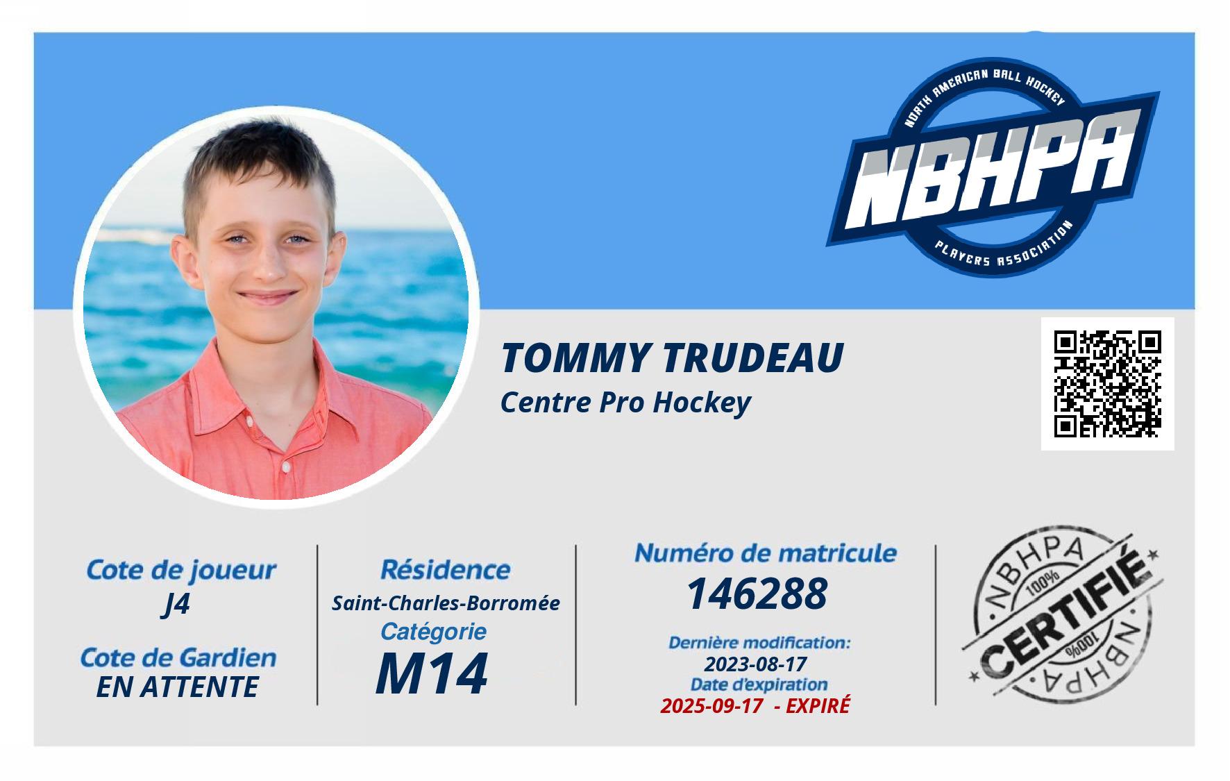 Tommy Trudeau