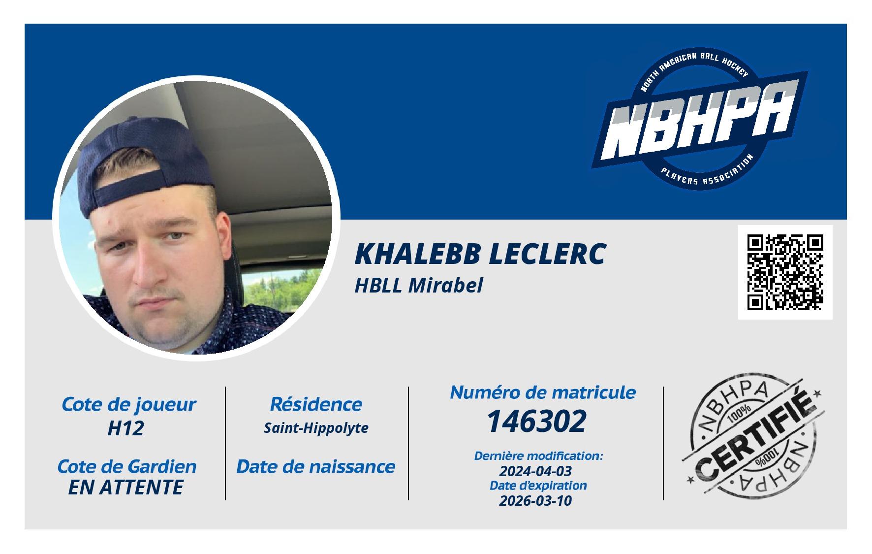 Khalebb Leclerc