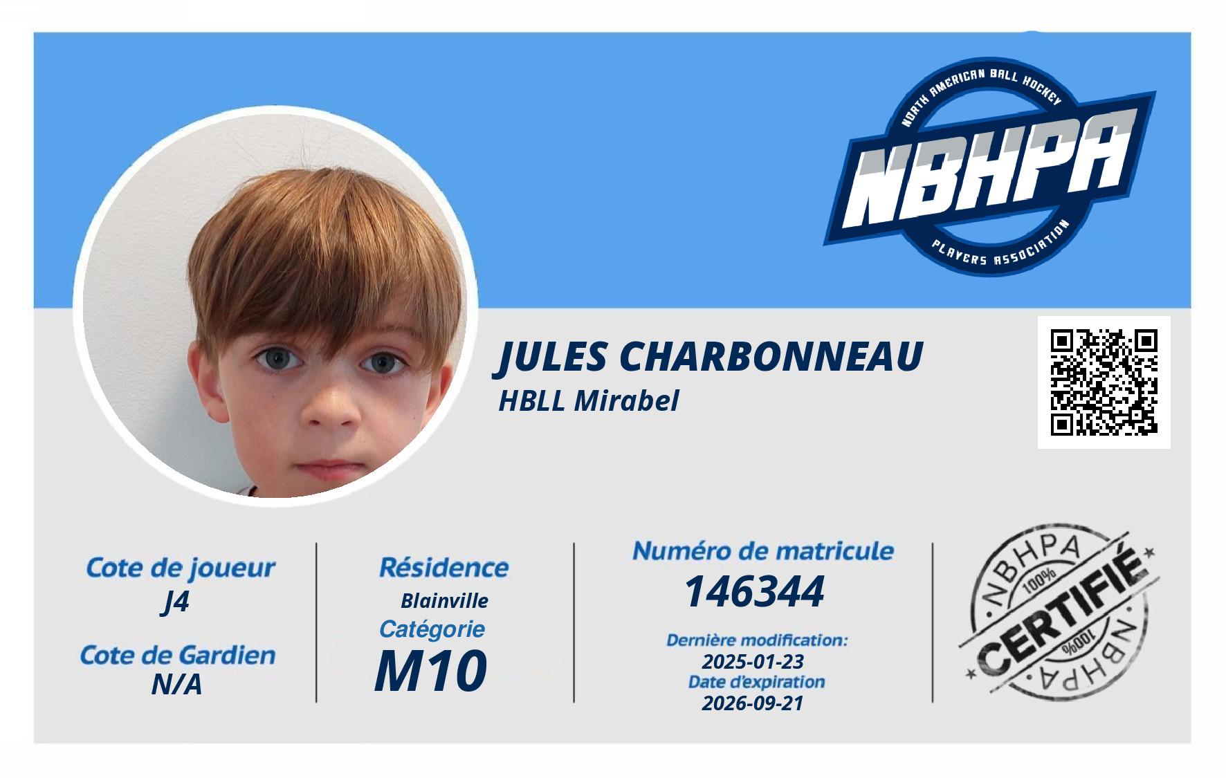Jules Charbonneau 