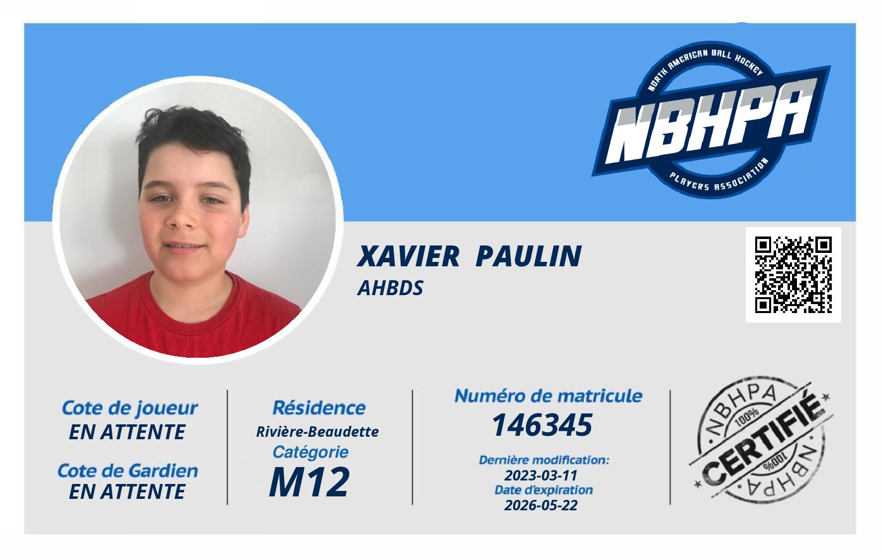 Xavier  Paulin