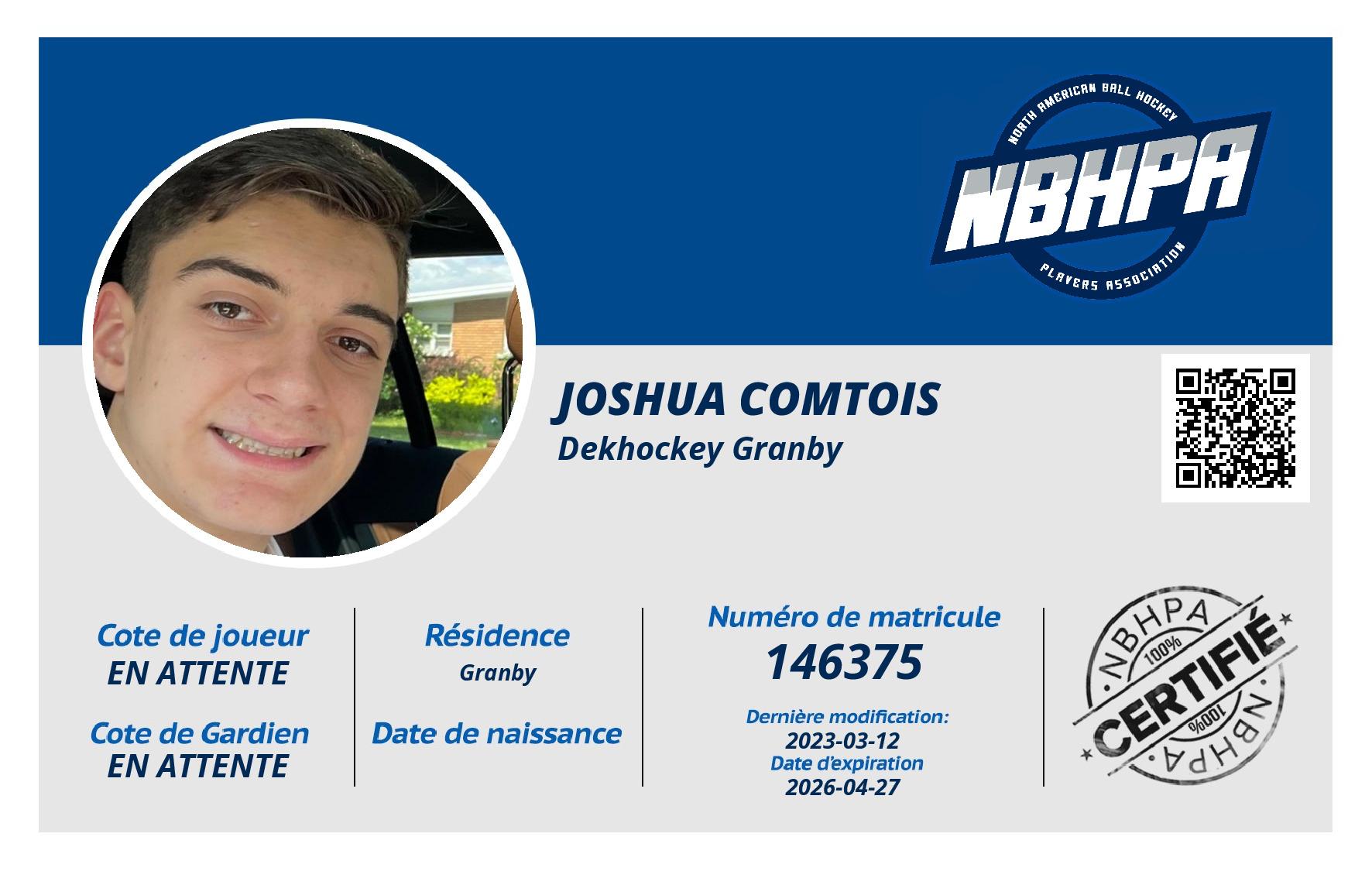 Joshua Comtois 