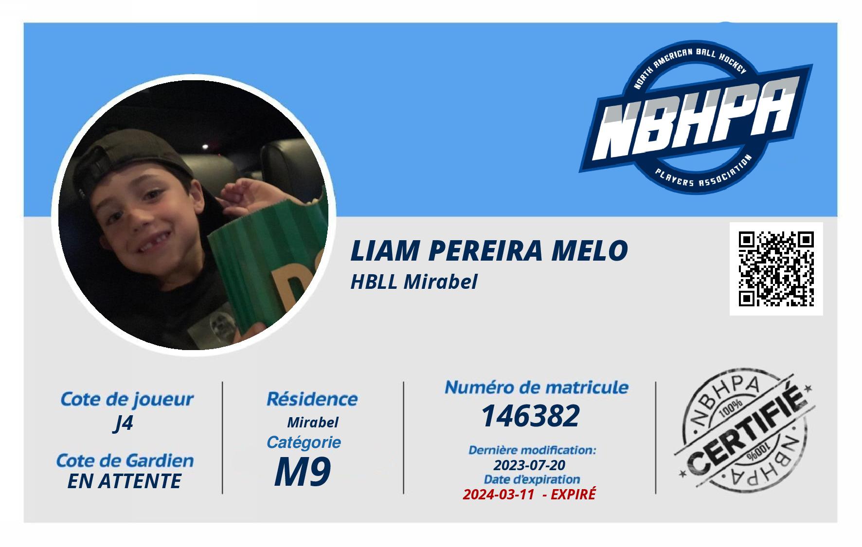 Liam Pereira Melo