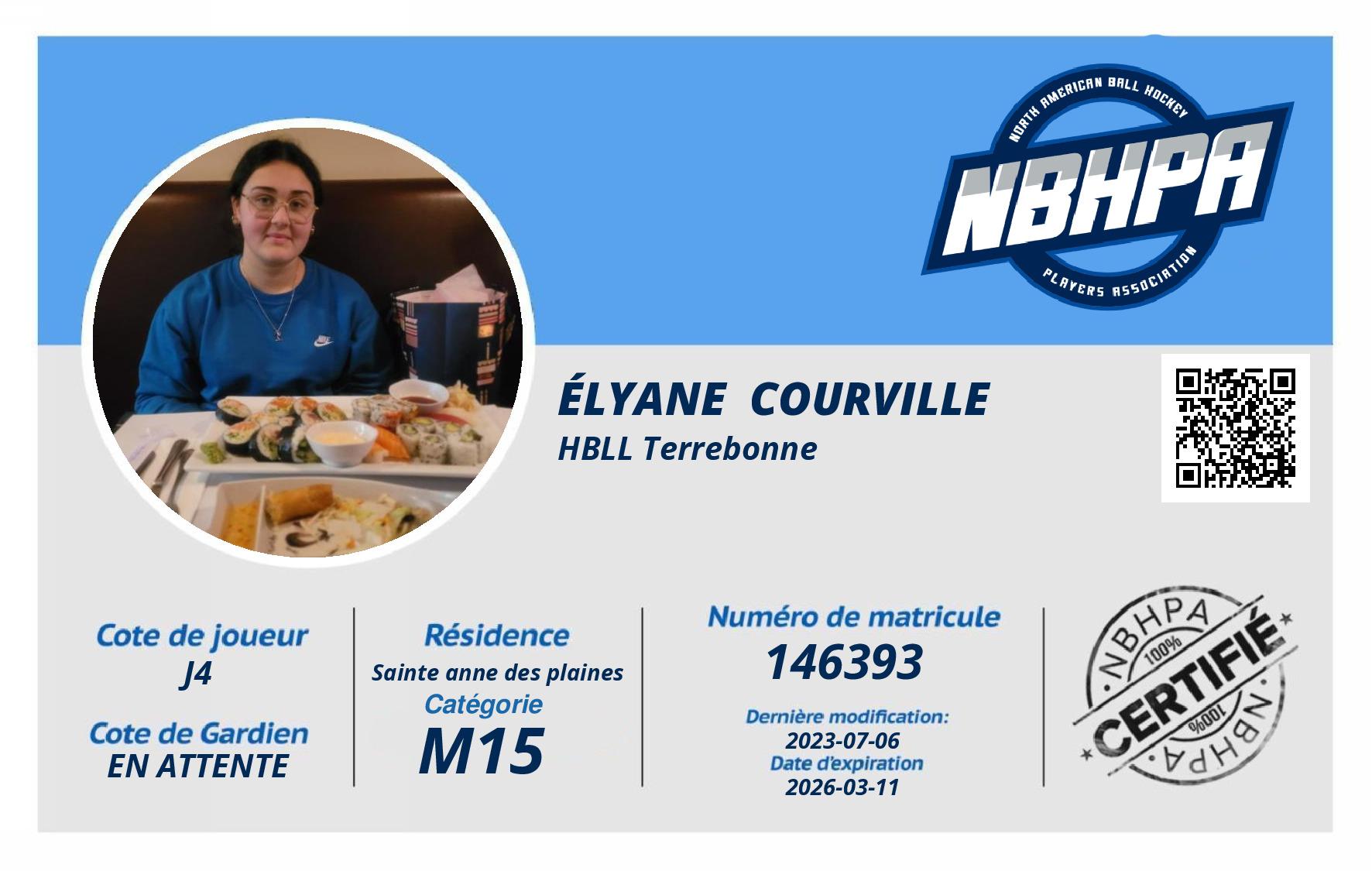 Élyane  Courville