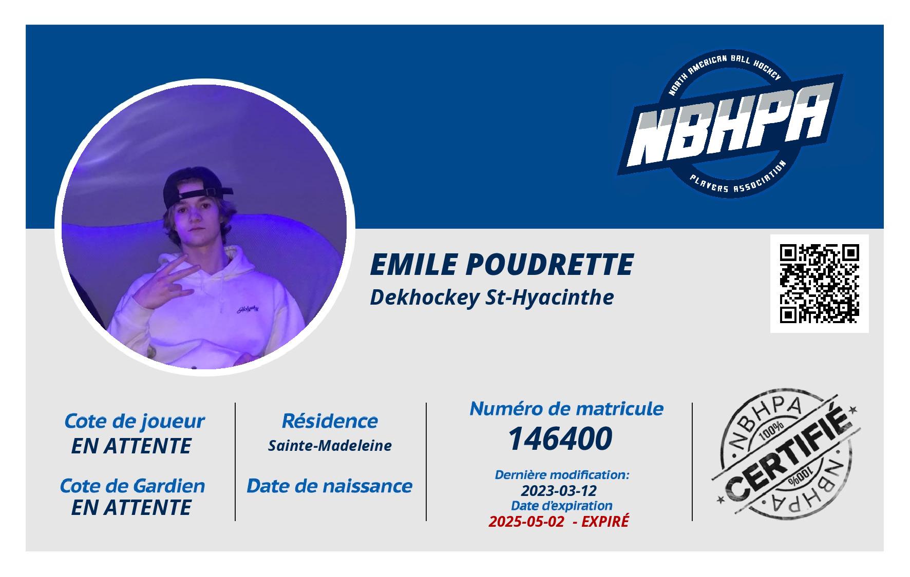 Emile Poudrette