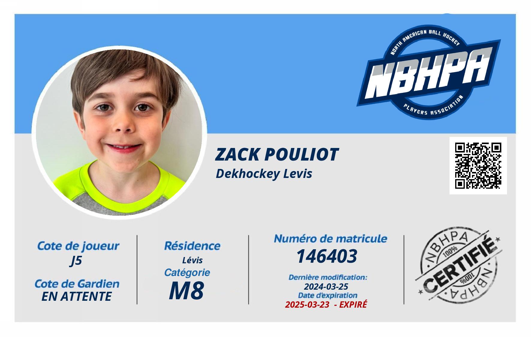 Zack Pouliot