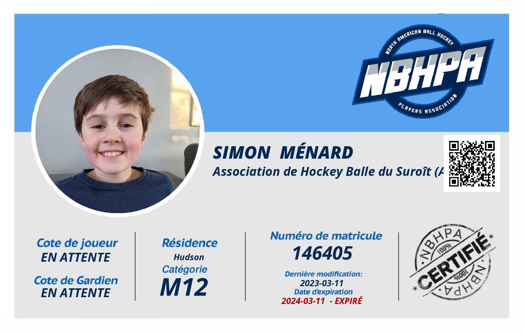 Simon  Ménard 