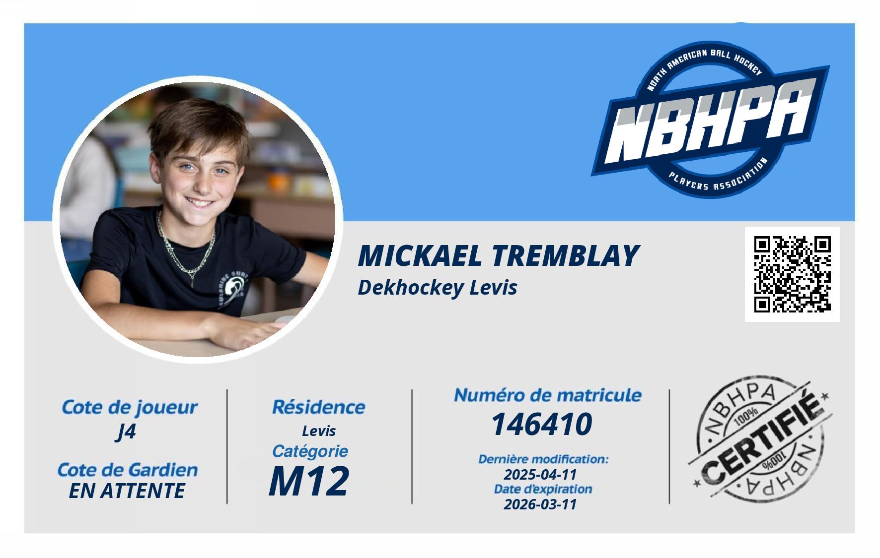Mickael Tremblay