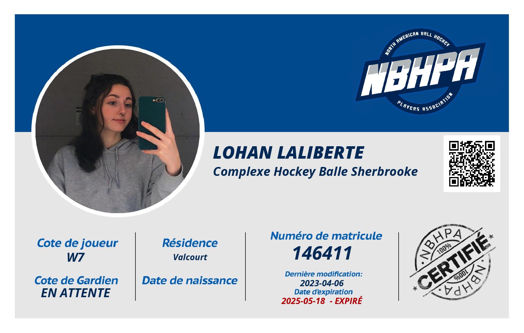 Lohan Laliberte