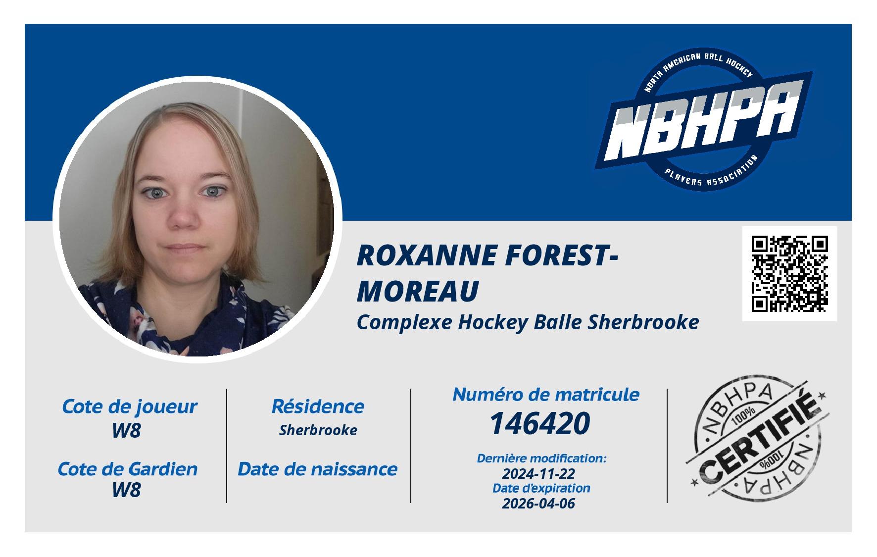 Roxanne Forest-Moreau
