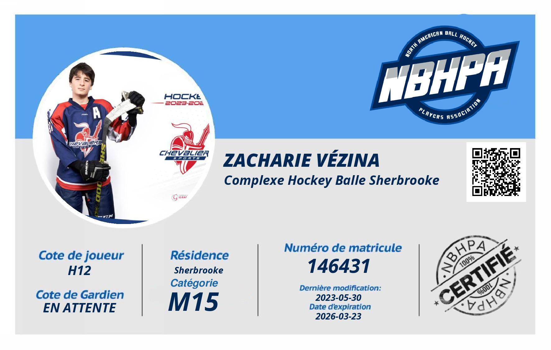Zacharie Vézina