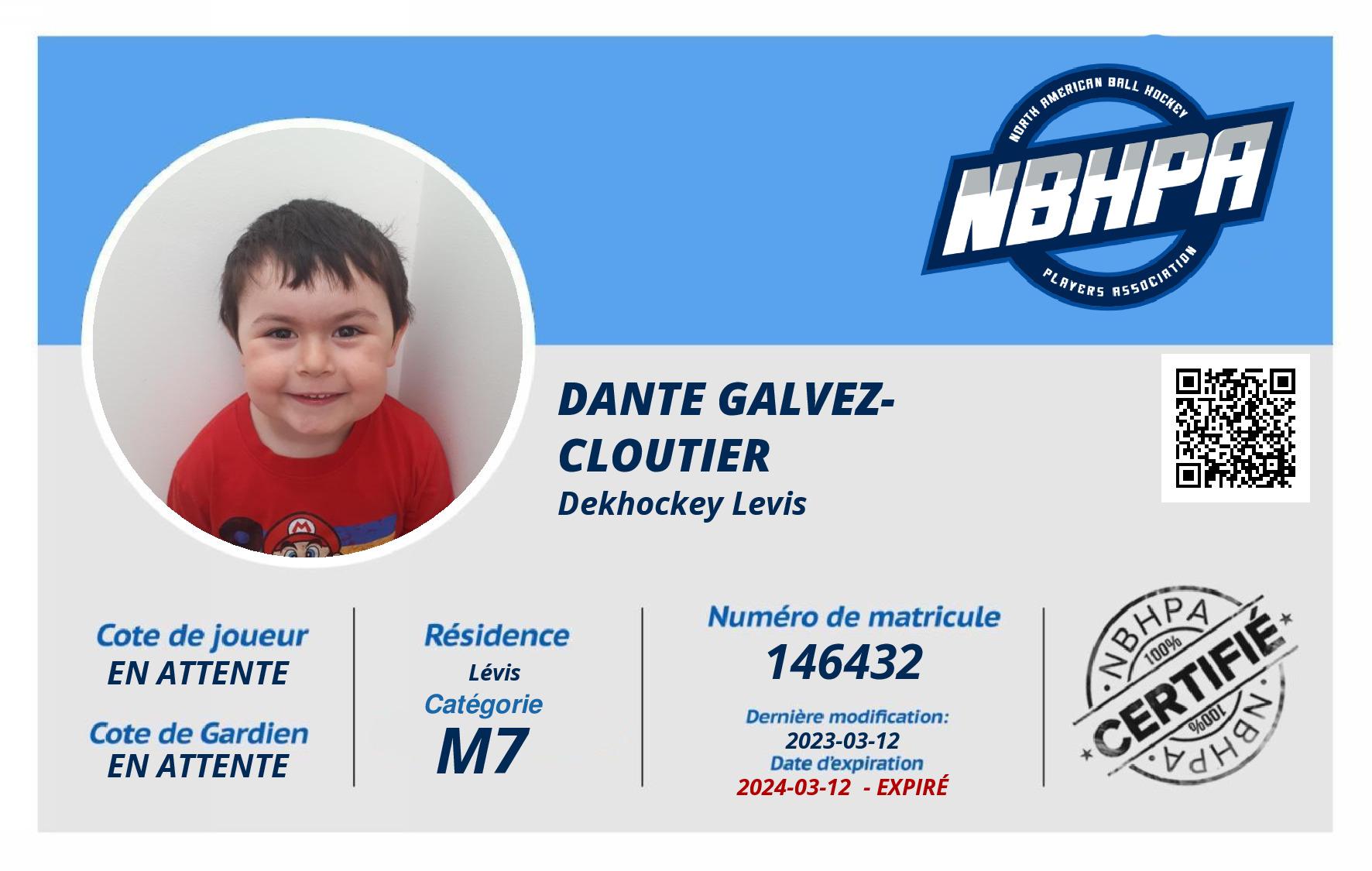 Dante Galvez-Cloutier