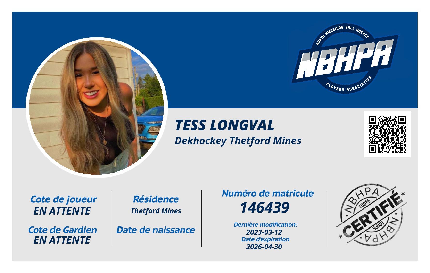 Tess Longval