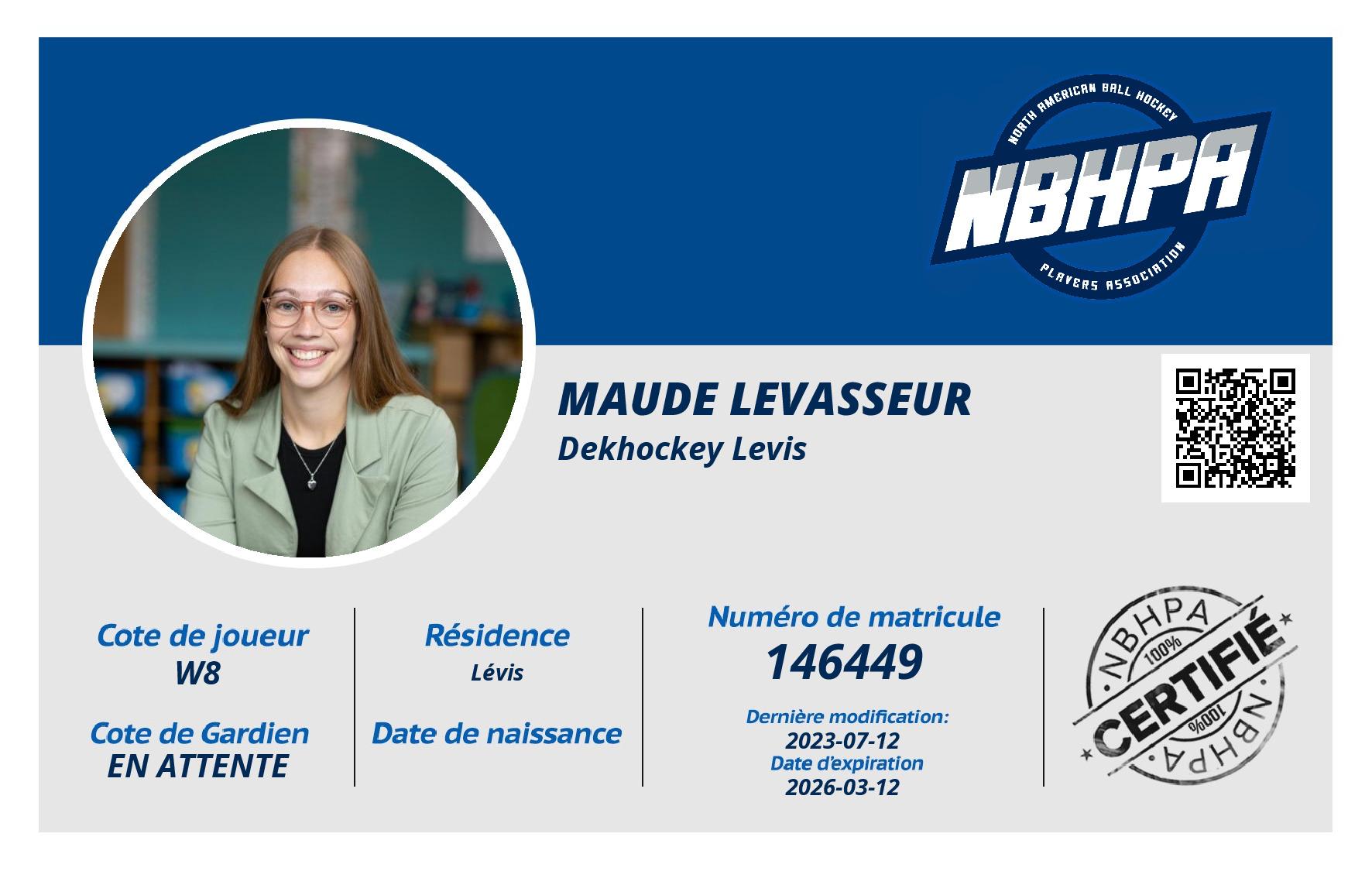 Maude Levasseur