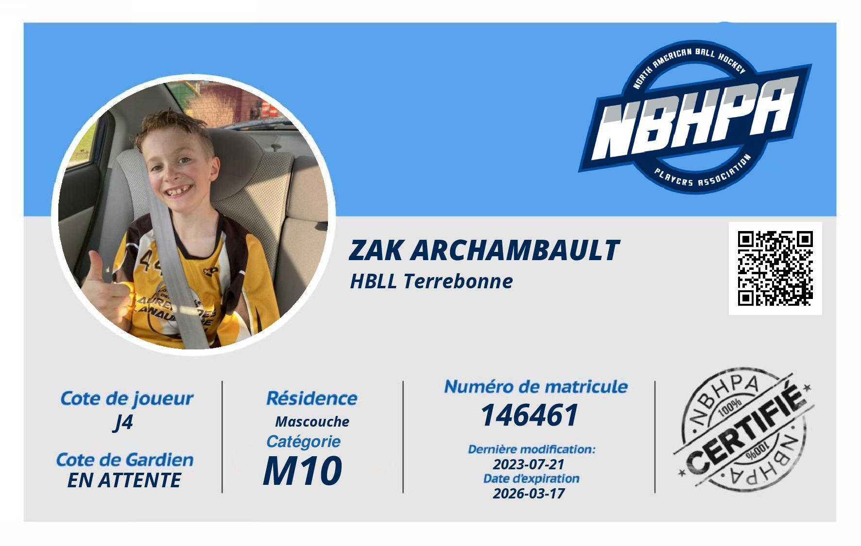 Zak Archambault
