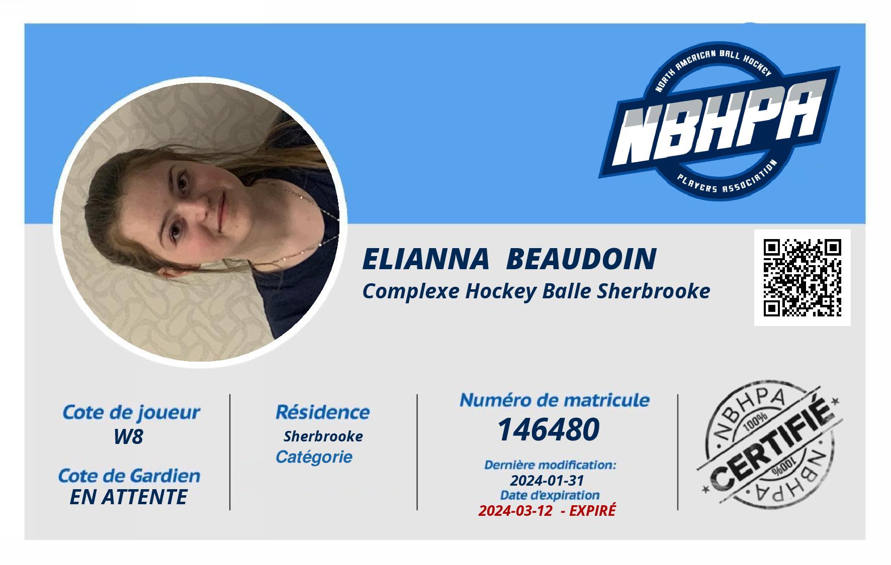 Elianna  Beaudoin
