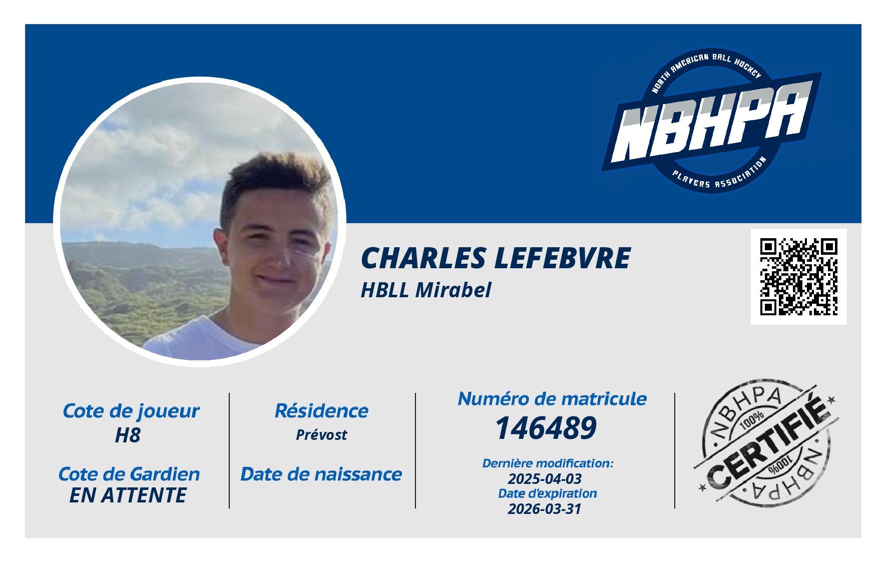 Charles Lefebvre