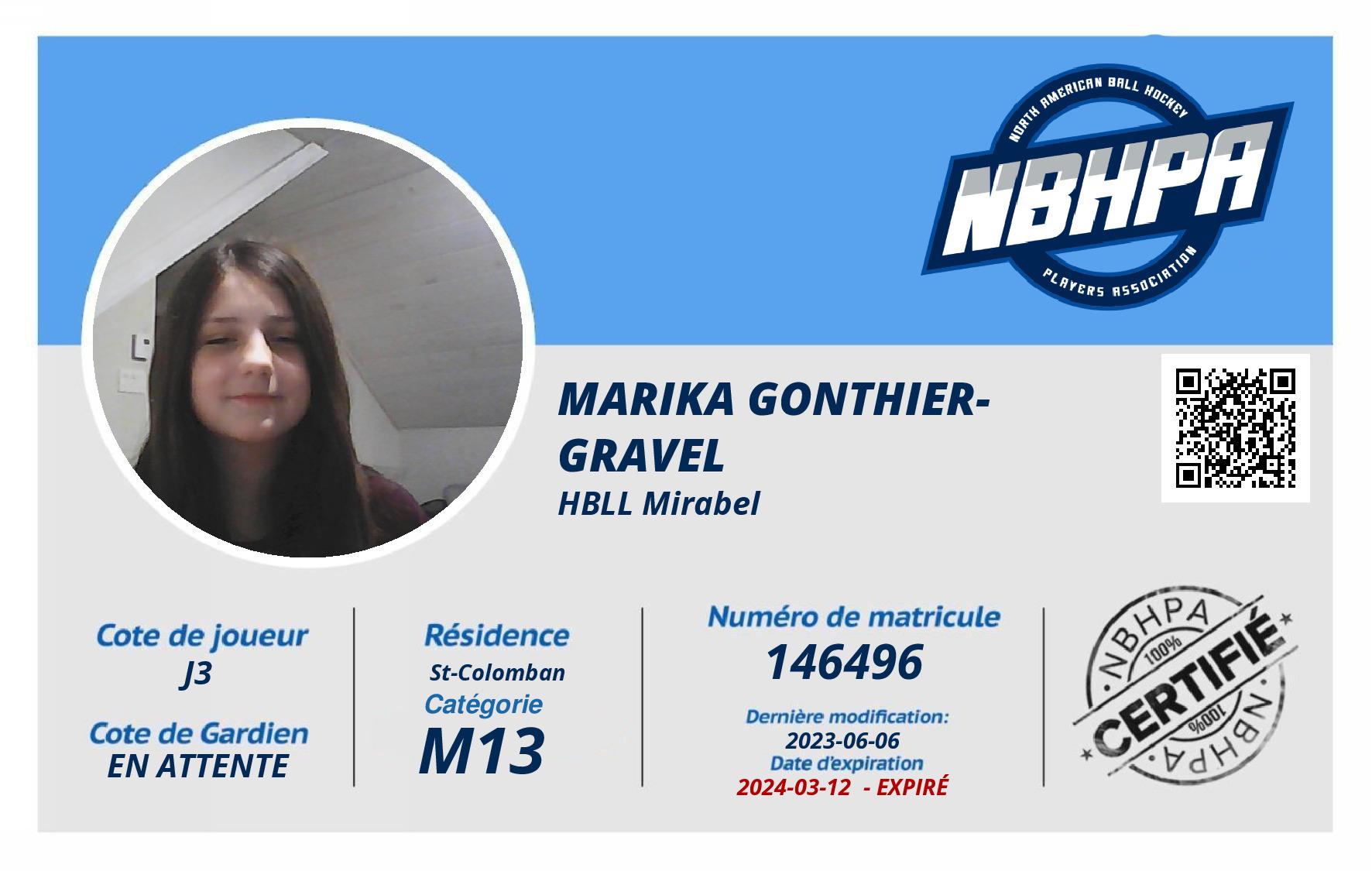 Marika Gonthier-Gravel