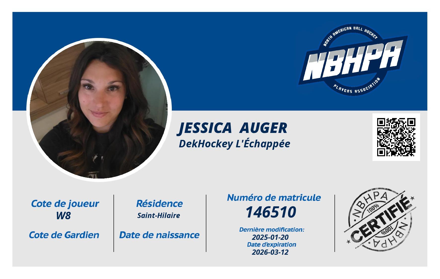 Jessica  Auger 