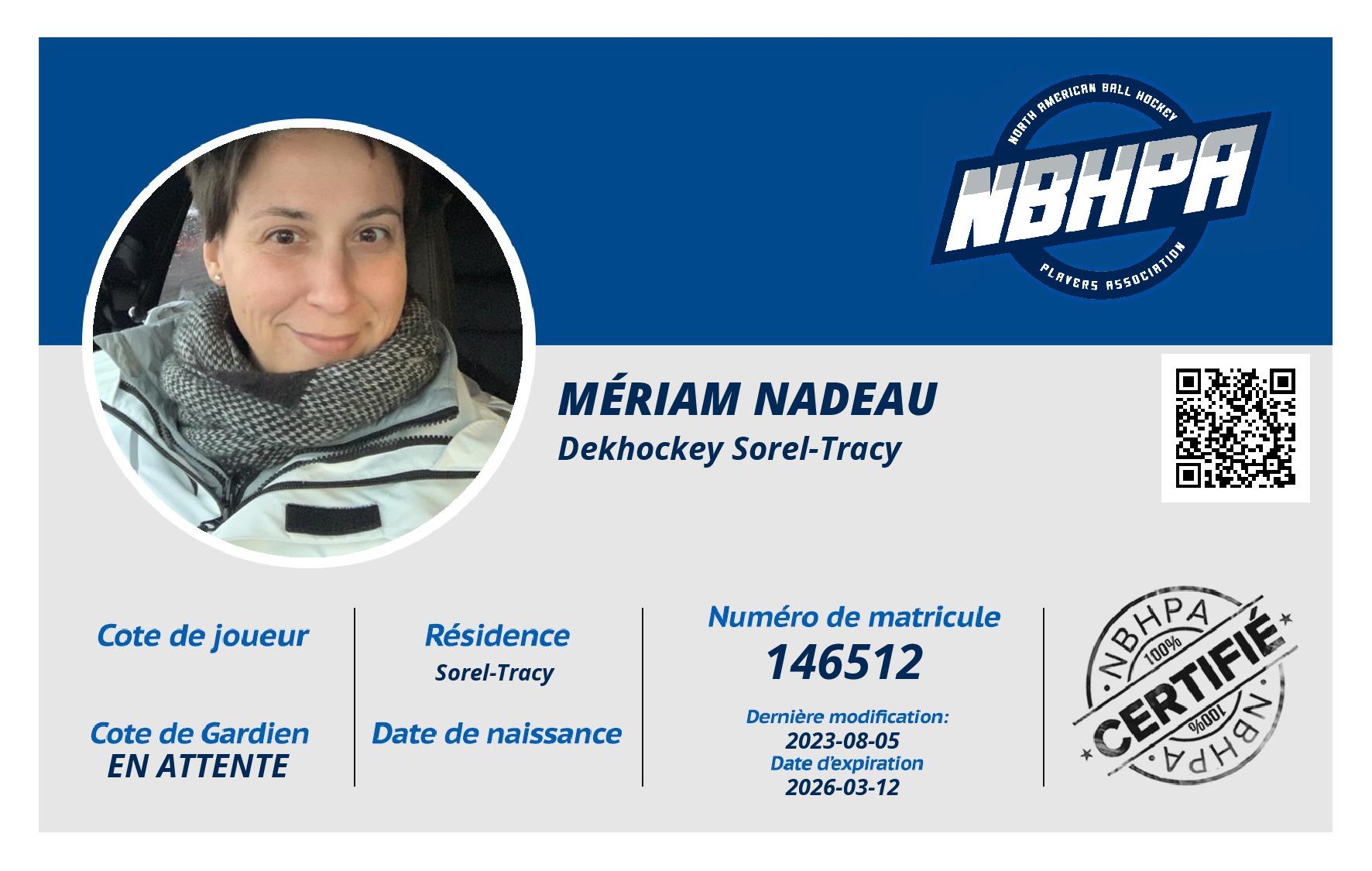 Mériam Nadeau