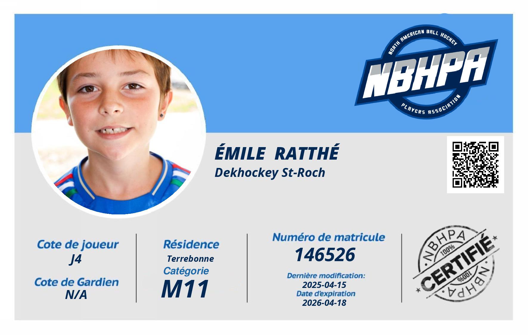 Émile  Ratthé 